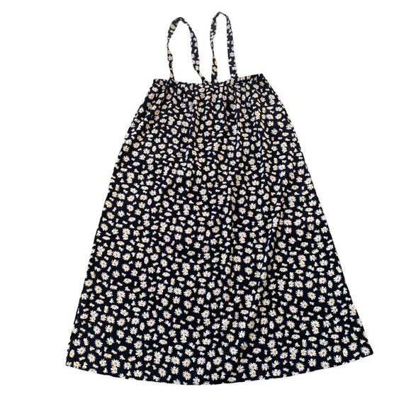 SHEIN Maternity Skirt Overalls Allover Daisy Print Pinafore Ditzy Print Size XL - Picture 12 of 13